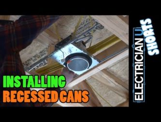 SHORT – How to Install Recessed Cans